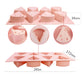 Cheese Shape Silicone Mould – Mousse, Chocolate and Cake Baking Decoration Tool