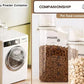 Airtight Cereal Storage Container 1.5L with Pouring Spout & Measuring Cup