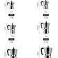 600ml Moka Coffee Pot – Italian-Style Aluminium Espresso Maker for Stove-Top Brewing