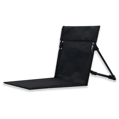 Folding Camping & Beach Chair – Lightweight Backrest Chair with Cushion & Storage Bag