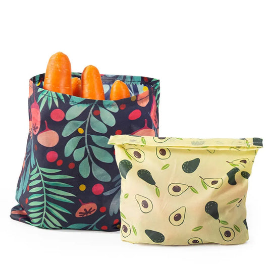 10pcs Beeswax Wrap Bag Kit – Reusable Food-Grade Beeswax Cloth Wraps in 3 Sizes