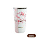 Cherry Blossom Stainless Steel Thermal Mug – Leak-Proof Travel Cup with Lid, 360–560ml