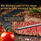 Wireless Meat Thermometer – Bluetooth Digital Probe with App & LCD for Oven, BBQ & Smoker