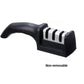 3-Stage Knife Sharpener with Anti-Slip Base – Quick Handheld Sharpening Tool