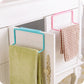 Cabinet Door Towel Rack – Multi-Functional Plastic Hanger for Kitchen Storage