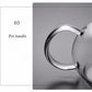 400ml/1000ml Heat-Resistant Glass Teapot with Strainer – Flower Kettle Kung Fu Teaware Set