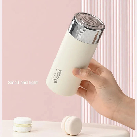 Mini Insulated Stainless Steel Cup - 220ml/300ml Vacuum Flask for Office, School or Travel