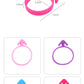10pc Silicone Icing Bag Ties – Reusable No-Leak Piping Bag Clips for Cake Decorating