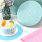 Silicone Cake Turntable Mat – Non-Stick Baking Mat with Size Guide, Heat Resistant Baking Tool