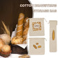 Reusable Linen Bread Storage Bag – Large Drawstring Unbleached Natural Organiser