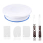 Macaron Rotating Cake Turntable – 11" Revolving Stand for Cake Decorating and Baking