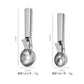 Multifunctional Stainless Steel Ice Cream Scoop – Dual-Purpose Fruit and Watermelon Ball Spoon