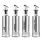 Stainless Steel Oil Bottle – 300ml/500ml Dispenser for Olive Oil, Vinegar & Sauces