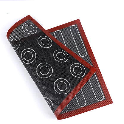 Perforated Silicone Baking Mat – Non-Stick Oven Liner for Macarons, Cookies & Bread
