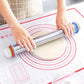 Adjustable Rolling Pin with Measuring Rings – Perfect Dough Thickness Every Time