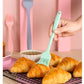 Short or Long Silicone Baking Oil Brush – Heat Resistant Pastry, Pizza and BBQ Cooking Tool