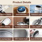 Rechargeable Self-Stirring Mug – Magnetic Electric Coffee Mixer with Lid, 380ml