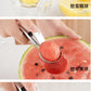 Multifunctional Stainless Steel Ice Cream Scoop – Dual-Purpose Fruit and Watermelon Ball Spoon