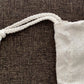 Reusable Linen Bread Storage Bag – Large Drawstring Unbleached Natural Organiser