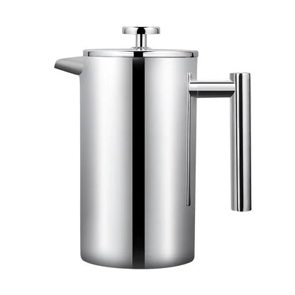 Stainless Steel Coffee French Press Jug – Durable & Stylish Brew Maker