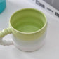 400ml Ceramic Rainbow Mug – Colourful Coffee or Tea Cup