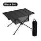 WESTTUNE Lightweight Camping Folding Table – Portable Roll-Up Aluminium Table with Oxford Fabric Top