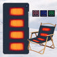 USB Heated Seat Cushion – 4-Zone Electric Mat for Camping, Office & Outdoor Warmth