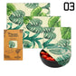 3pcs Reusable Beeswax Food Wraps – Natural Cotton Covers for Cheese, Fruit & Bread