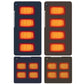 USB Heated Seat Cushion – 4-Zone Electric Mat for Camping, Office & Outdoor Warmth