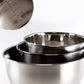 Stainless Steel Mixing Bowl with Lid and Grater – Non-Slip Silicone Base Kitchen Essential