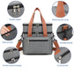 Large Double-Layer Insulated Cooler Lunch Bag – Waterproof Picnic Tote with Shoulder Strap