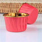 50pcs Gold Muffin Cupcake Liners – Oilproof Baking Cups for Weddings, Parties and Events