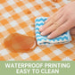 Yellow Waterproof Camping & Picnic Mat – Double-Sided Aluminium Sleeping Pad for Outdoor Use