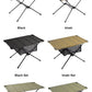 WESTTUNE Lightweight Camping Folding Table – Portable Roll-Up Aluminium Table with Oxford Fabric Top