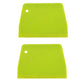 2PCS Plastic Dough Scraper and Pastry Cutter Set – Baking and Cake Decorating Tools