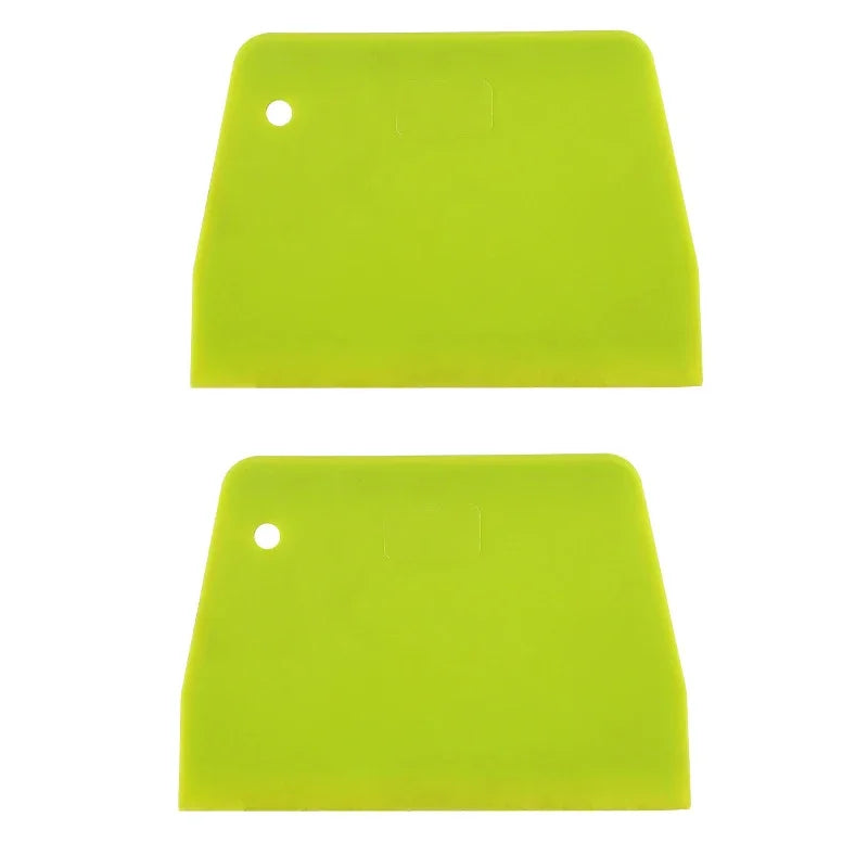 2PCS Plastic Dough Scraper and Pastry Cutter Set – Baking and Cake Decorating Tools