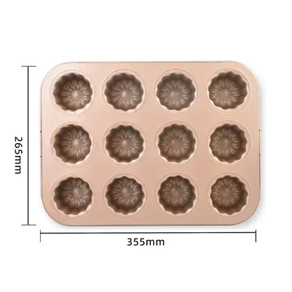 Cupcake Moulding Pan – Non-Stick Tray for Perfect Cupcakes Every Time
