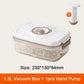 Food Vacuum Storage Box with Pump – Airtight Large Capacity Kitchen Container