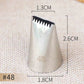 Basket Weave Icing Nozzles – Stainless Steel Piping Tips for Cake & Cupcake Decorating