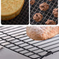 3pc Stainless Steel Cooling & Baking Rack – Non-stick Grid Tray for Cookies, Bread, Pizza