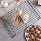 3pc Stainless Steel Cooling & Baking Rack – Non-stick Grid Tray for Cookies, Bread, Pizza