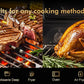 Wireless Meat Thermometer – Bluetooth Digital Probe with App & LCD for Oven, BBQ & Smoker