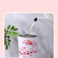 Cherry Blossom Stainless Steel Thermal Mug – Leak-Proof Travel Cup with Lid, 360–560ml