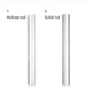Acrylic Rolling Pin Rod – 19.5cm Polymer Clay & Pottery Sculpting Tool for DIY Crafts