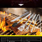 Stainless Steel BBQ Tool Set – Portable Outdoor Grill Utensils with Storage Bag