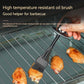 Silicone Oil Brush with Glass Bottle – High Temp Resistant, Non-Shedding, for Kitchen & BBQ