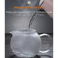 Heat Resistant Glass Teapot with Stainless Steel Infuser – 650ml, 950ml or 1300ml