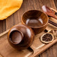 Natural Wooden Serving Bowl – Eco-Friendly Tableware for Everyday Meals