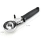 Stainless Steel Ice Cream Scooper – Pressable Fruit Spoon and Dual-Purpose Ball Scoop