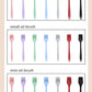 Short or Long Silicone Baking Oil Brush – Heat Resistant Pastry, Pizza and BBQ Cooking Tool